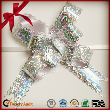 Geschenkverpackung Pull String Lila PP Ribbon Bow